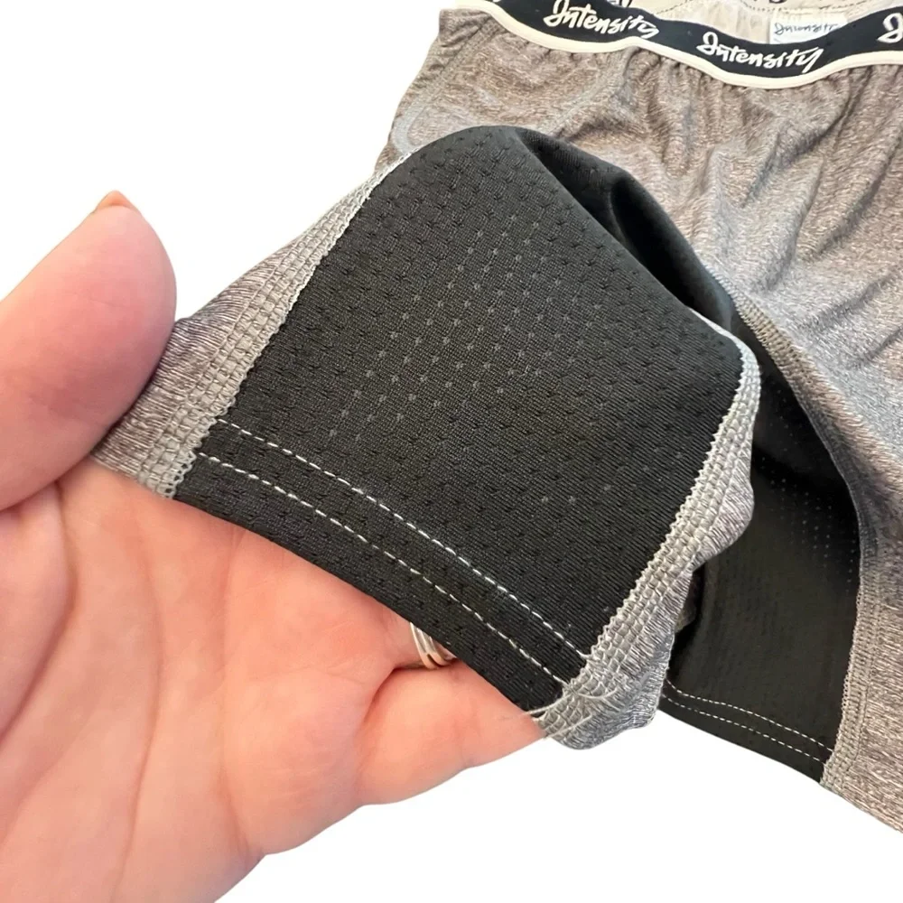 Intensity Girls‎ Low Rise Padded Fast Pitch Slider Compression Shorts Grey XL